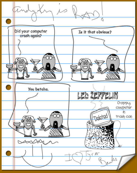 drawn badly